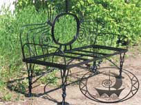 Кованый диван, модерн. Фото 33.